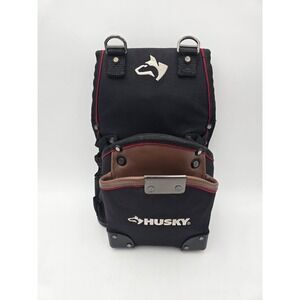 Husky Multi-Pocket Drill Driver Pro Grade Leather Tool Belt Pouch
